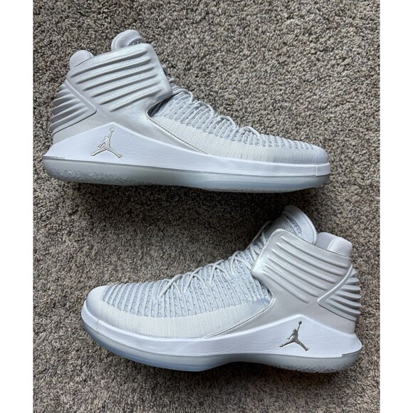 Nike Air Jordan 32 Pure Platinum Size 16 Men's - Picture 1 of 10
